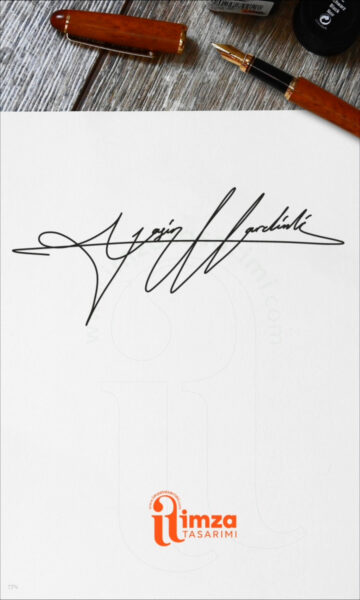 Yasin zor imza tasarımı örneği